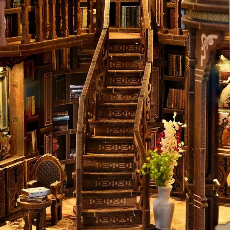 Miniatur Haus Bausatz - Dreamy Book Hall