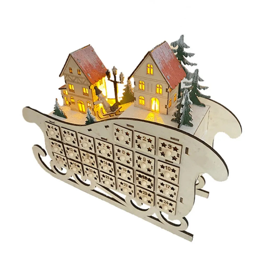 Wooden advent calendar 2025 – detail view 5