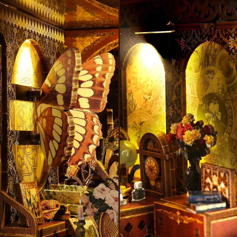 Book Nook - Sala della Collezione di Farfalle