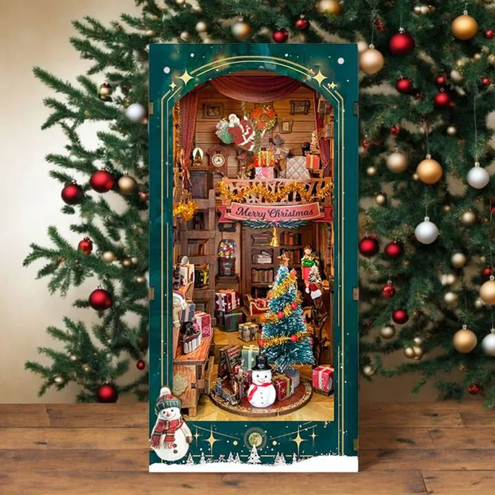 Book Nook - Capanna del Jingle di Natale