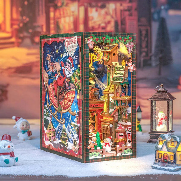 Book Nook - Negozio dei Desideri di Natale | Diorama Natalizio