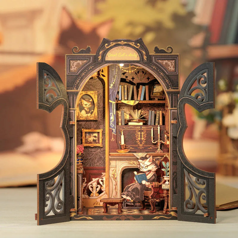 Book Nook - Studio del Conte Gatto
