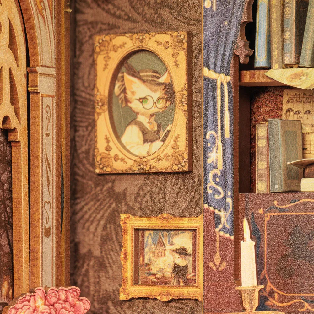 Book Nook - Studio del Conte Gatto