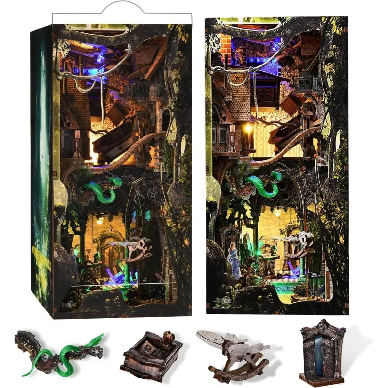 Book Nook - Nel Buco del Coniglio Alice nel Paese delle Meraviglie