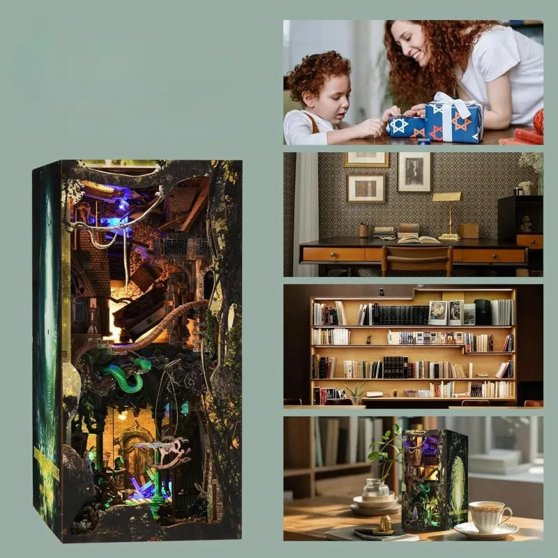 Book Nook - Nel Buco del Coniglio Alice nel Paese delle Meraviglie