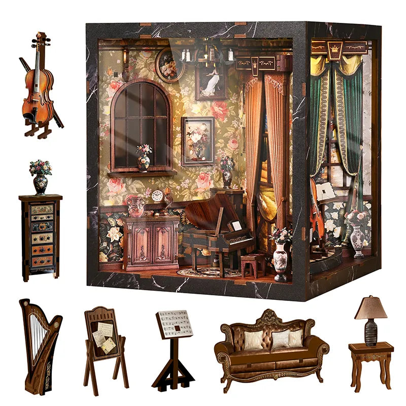Book Nook - Scatola Musicale Europea