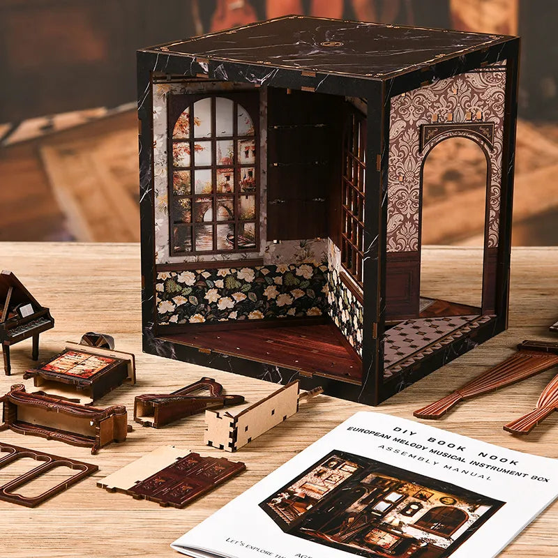 Book Nook - Scatola Musicale Europea