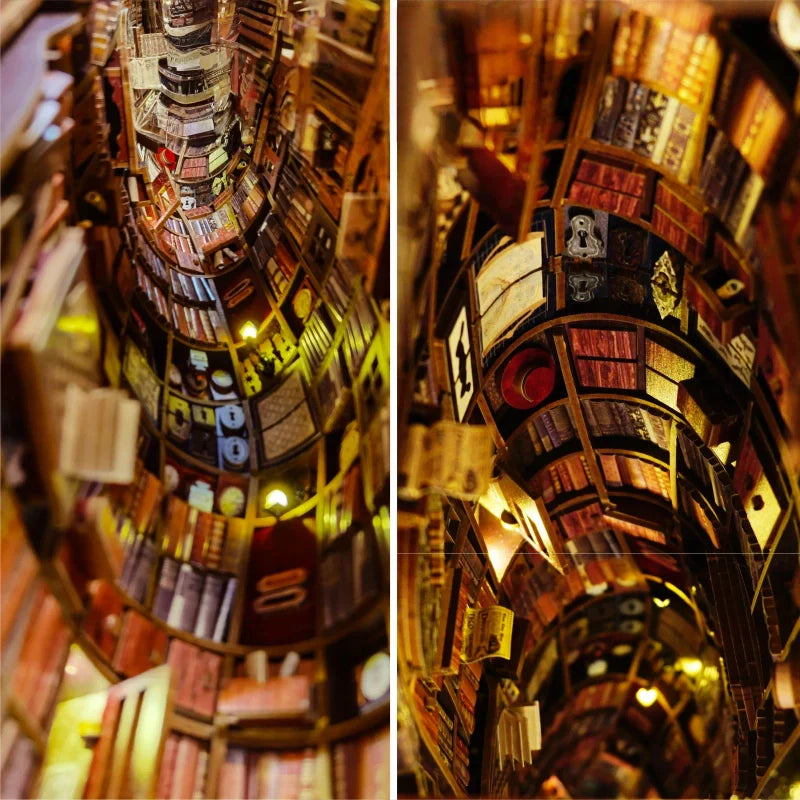 Book Nook - Biblioteca Cadente