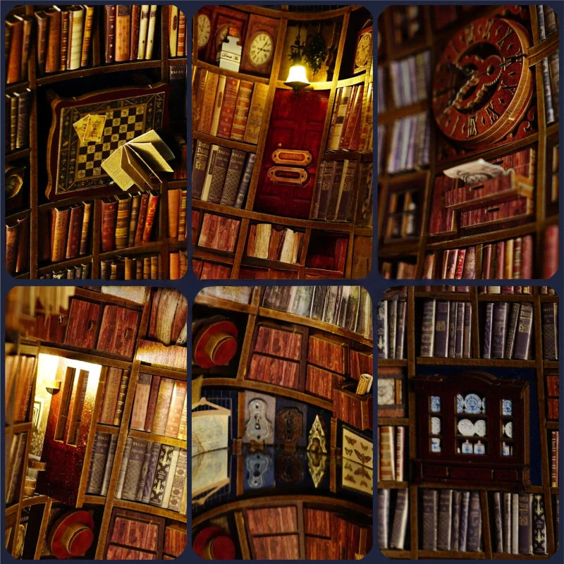Book Nook - Biblioteca Cadente