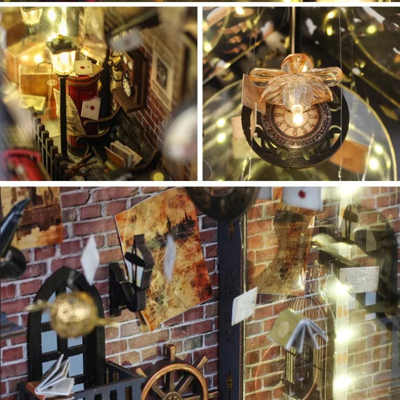 Book Nook - Piattaforma del Treno Fantasy