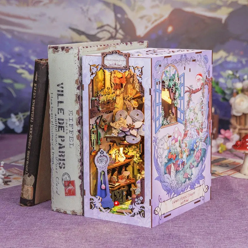 Book Nook - Concerto nella Foresta di Fiori