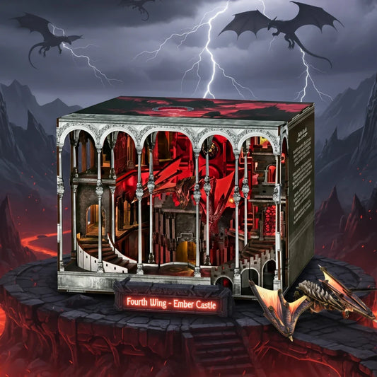 Book Nook Fourth Wing - Castello di Brace