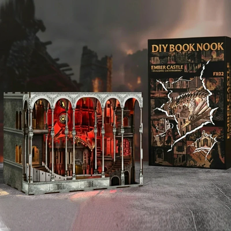 Book Nook Fourth Wing - Castello di Brace