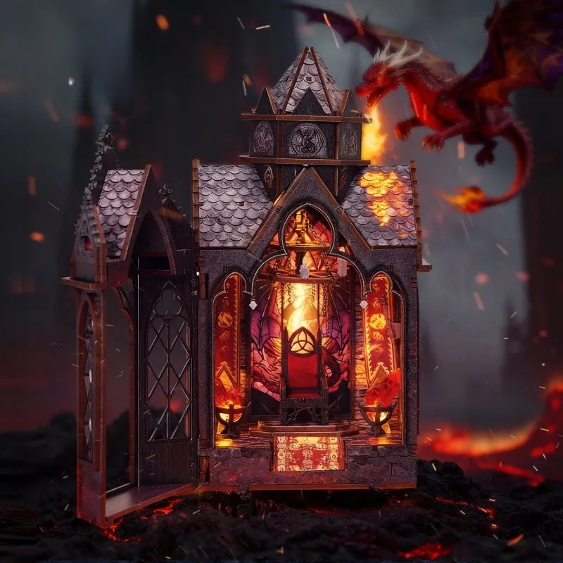 Book Nook Fourth Wing - Spirito del Wyrm