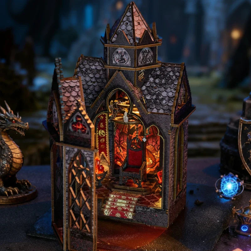 Book Nook Fourth Wing - Spirito del Wyrm