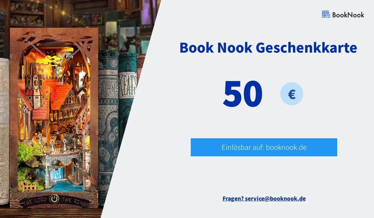 Carte regalo per Book Nook
