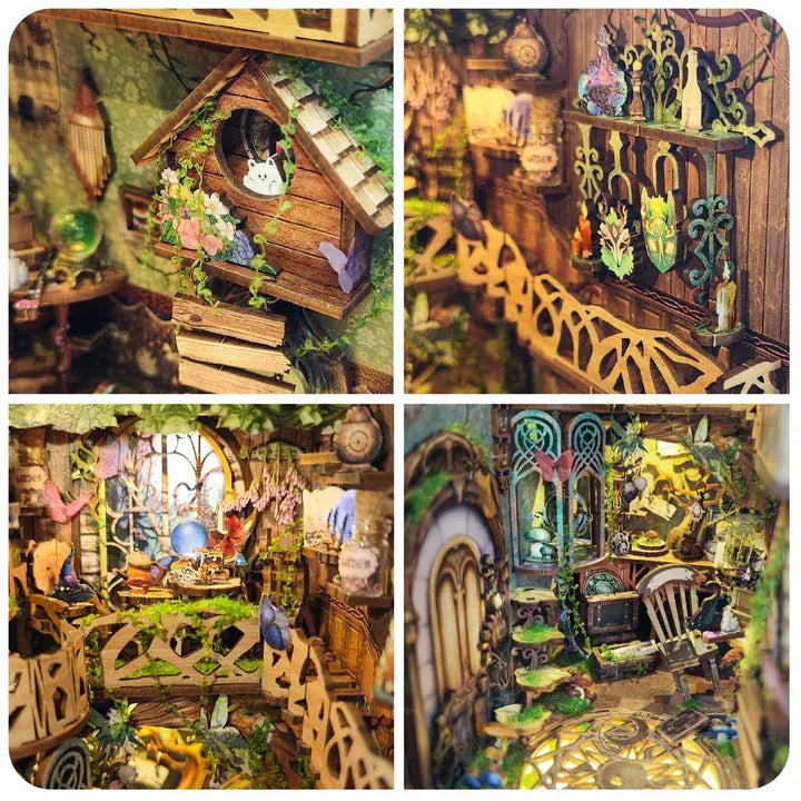 A forest witch’s miniature world