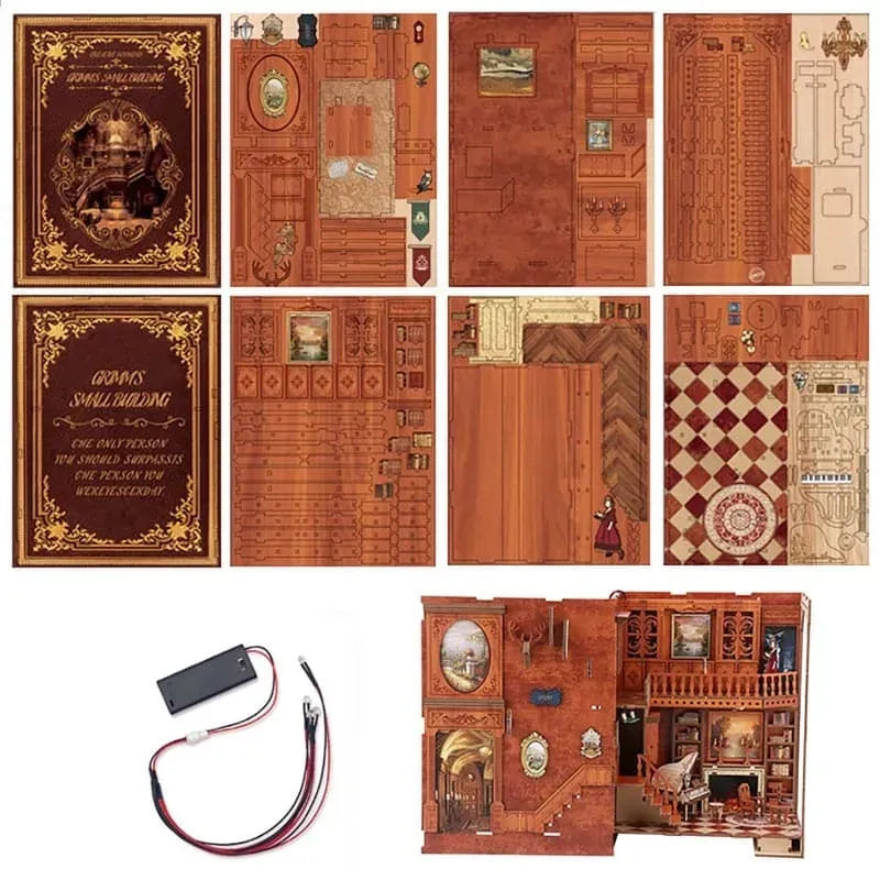 Book Nook - Piccolo Edificio di Grimm