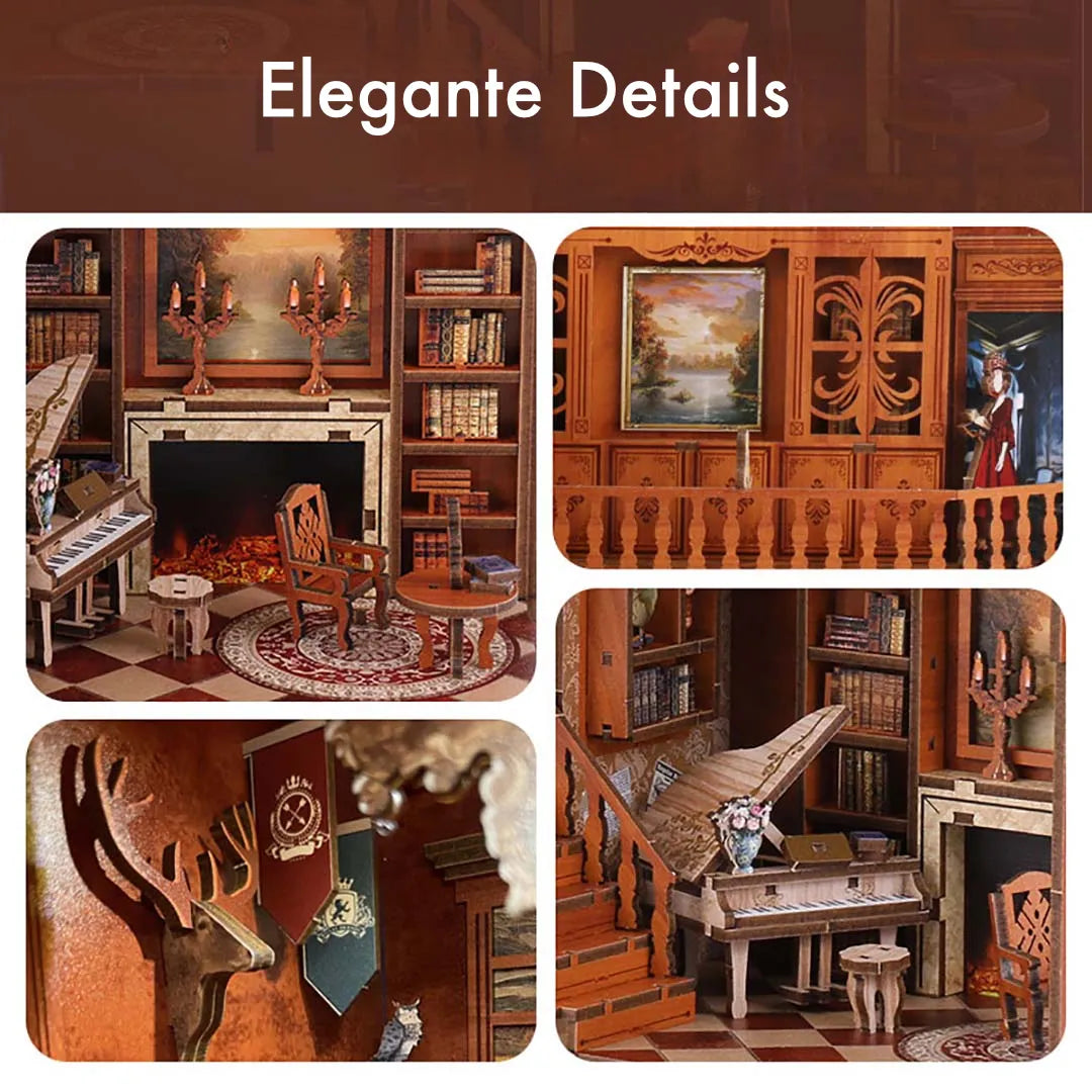 Book Nook - Piccolo Edificio di Grimm