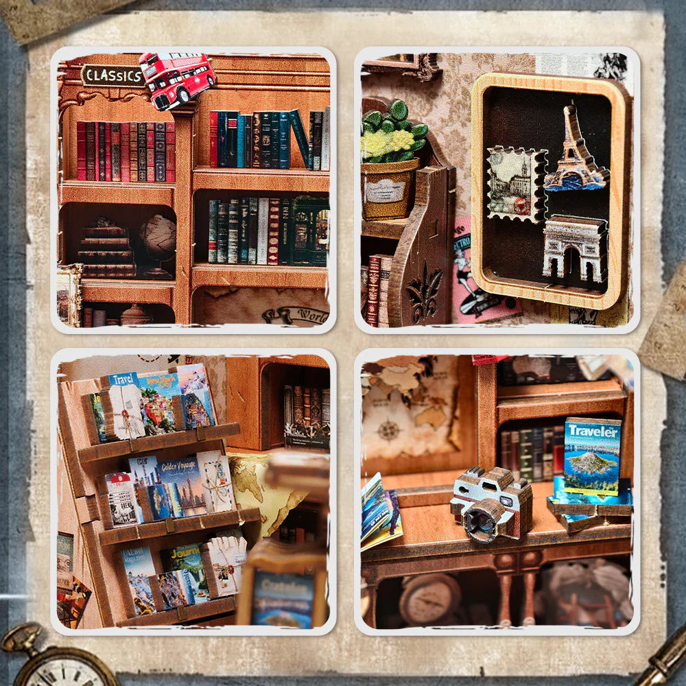 Book Nook Kit - Libreria Traccia del Viaggio