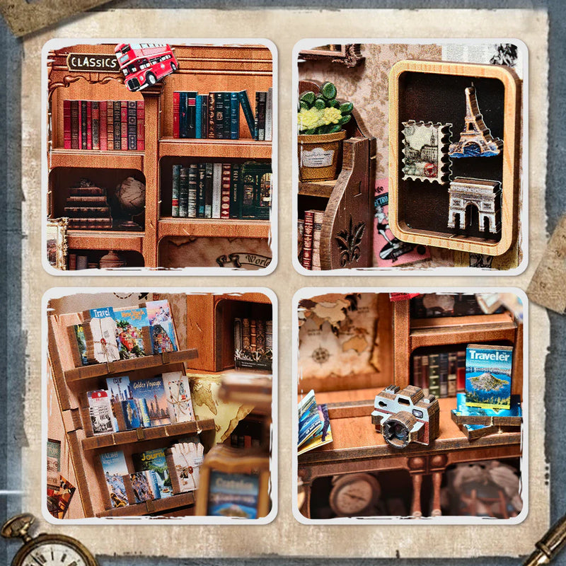 Book Nook Kit - Libreria Traccia del Viaggio