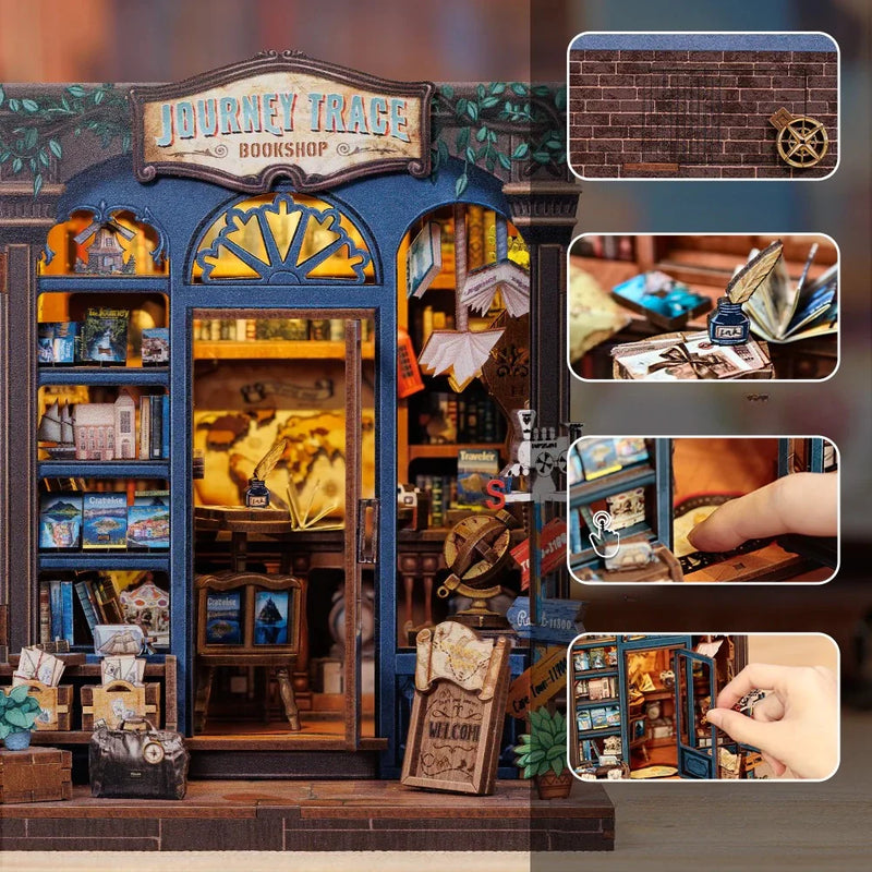 Book Nook Kit - Libreria Traccia del Viaggio