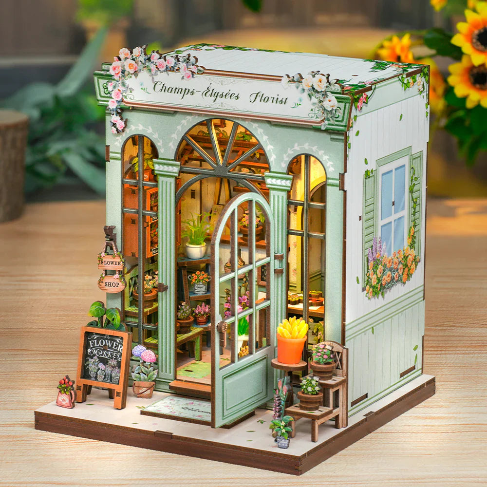 Book Nook Kit - Fiorista degli Champs-Élysées