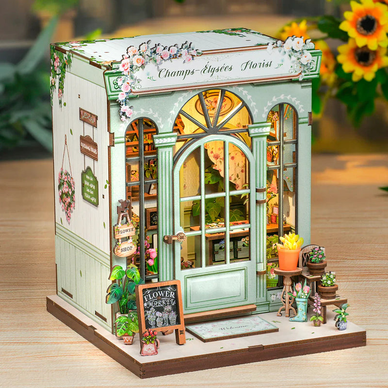 Book Nook Kit - Fiorista degli Champs-Élysées