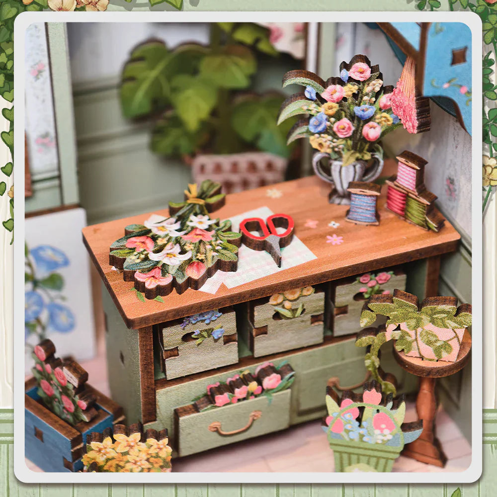 Book Nook Kit - Fiorista degli Champs-Élysées