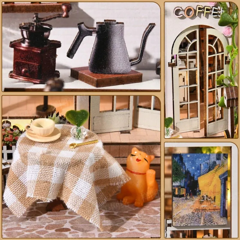 Book Nook Kit - Giardino del Caffè