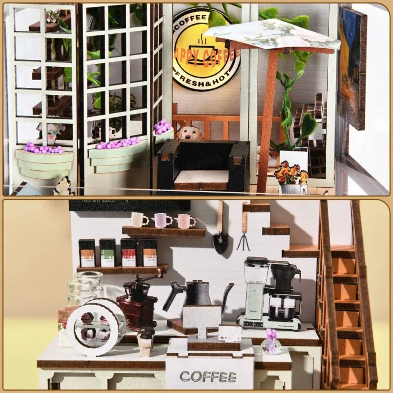 Book Nook Kit - Giardino del Caffè