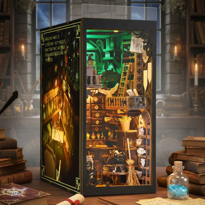 Book Nook Fai-da-te - Casa Magica del Maestro