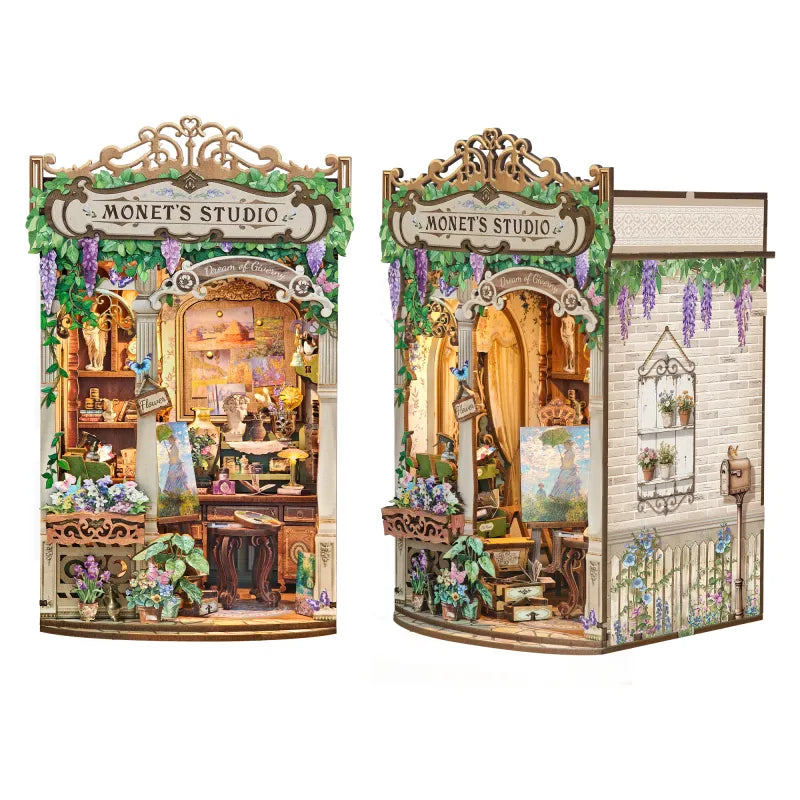 Monet's Impression book nook kit – detail view 7