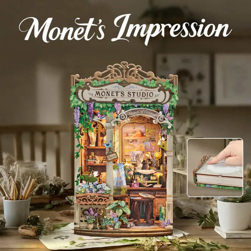 Book Nook - Impressione di Monet