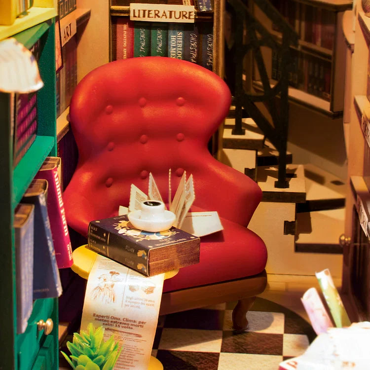 A Paris Bookshop in Miniature