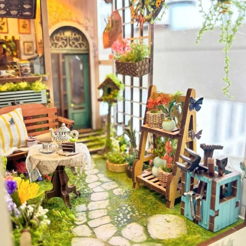 Book Nook fai-da-te - Giardino di Sylvia