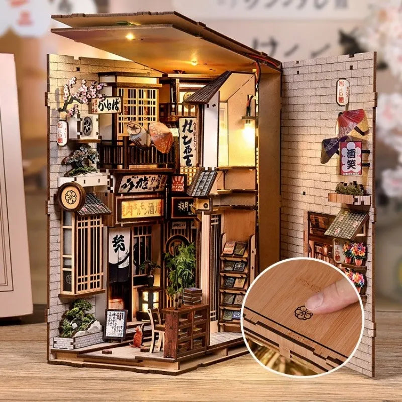 Book Nook Giappone - Il Vicolo in Attesa del Gatto