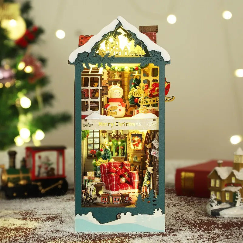 Book Nook - Buon Natale | Diorama Natalizio