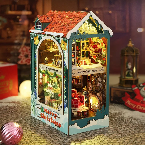 Book Nook - Buon Natale | Diorama Natalizio
