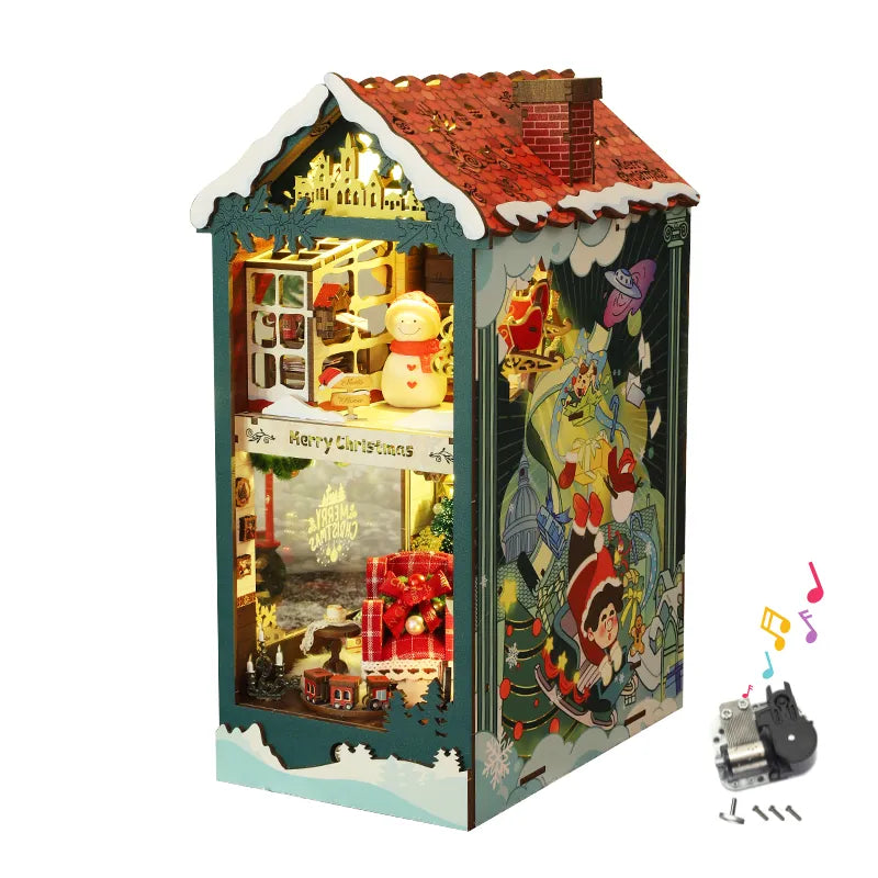 Book Nook - Buon Natale | Diorama Natalizio