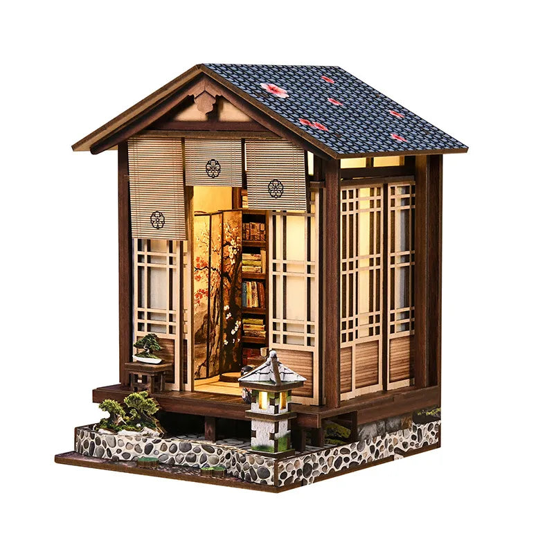 Kit Casa in Miniatura - Giardino Armonia con Lanterna di Muschio