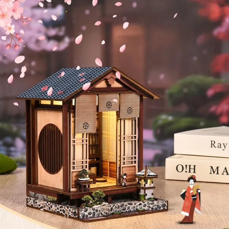 Kit Casa in Miniatura - Giardino Armonia con Lanterna di Muschio