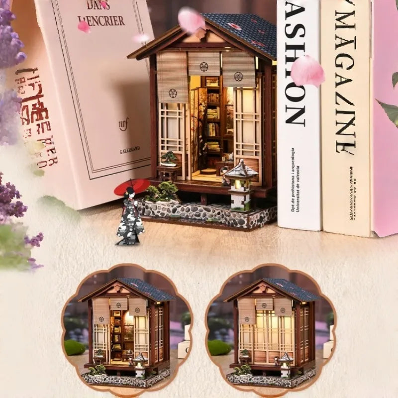 Kit Casa in Miniatura - Giardino Armonia con Lanterna di Muschio