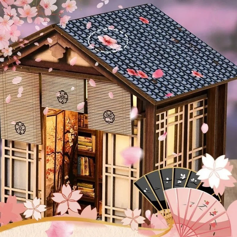Kit Casa in Miniatura - Giardino Armonia con Lanterna di Muschio