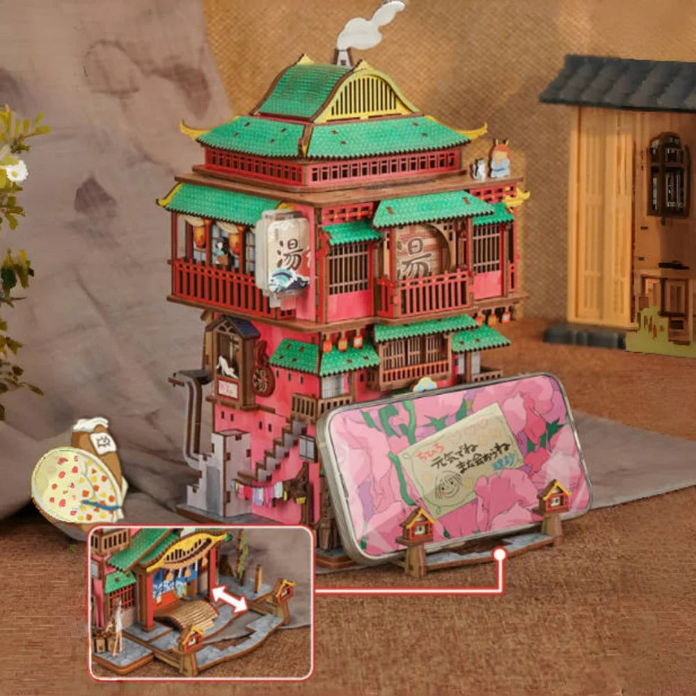 Kit Casa in Miniatura - Saga Onsen