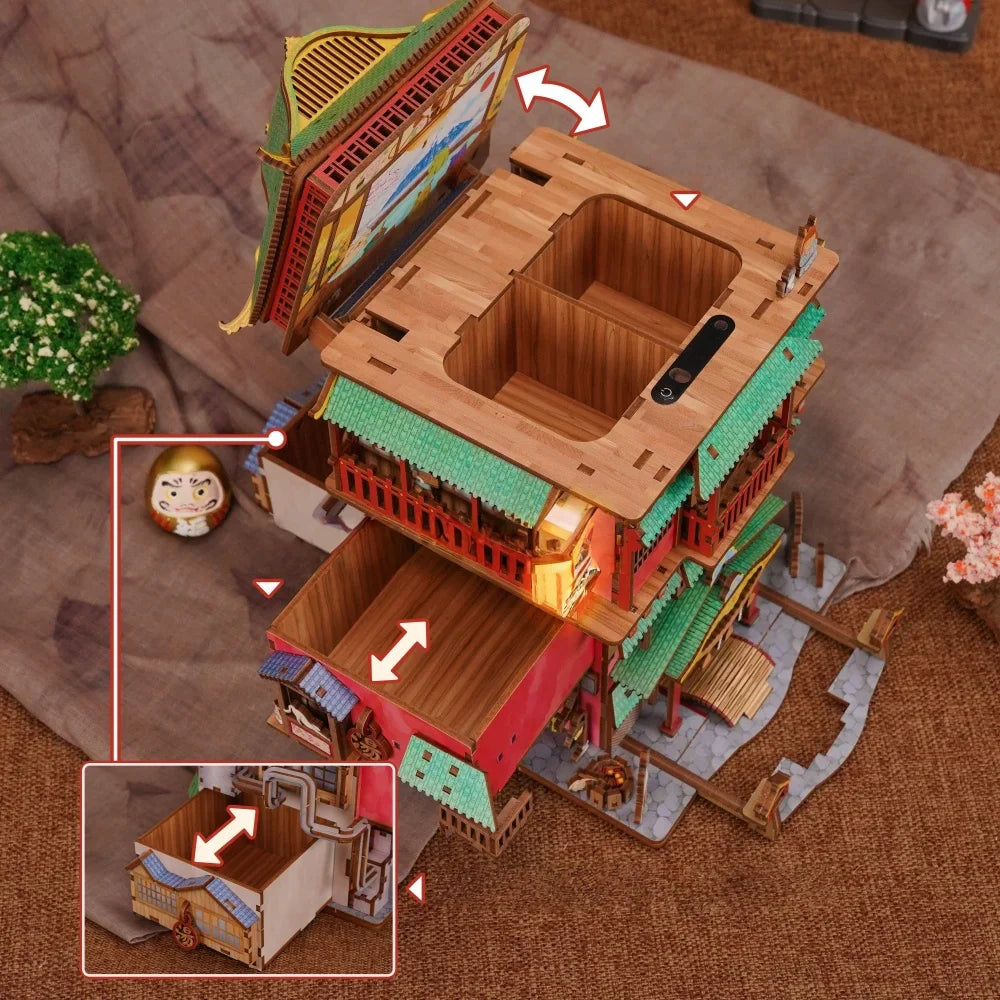 Kit Casa in Miniatura - Saga Onsen
