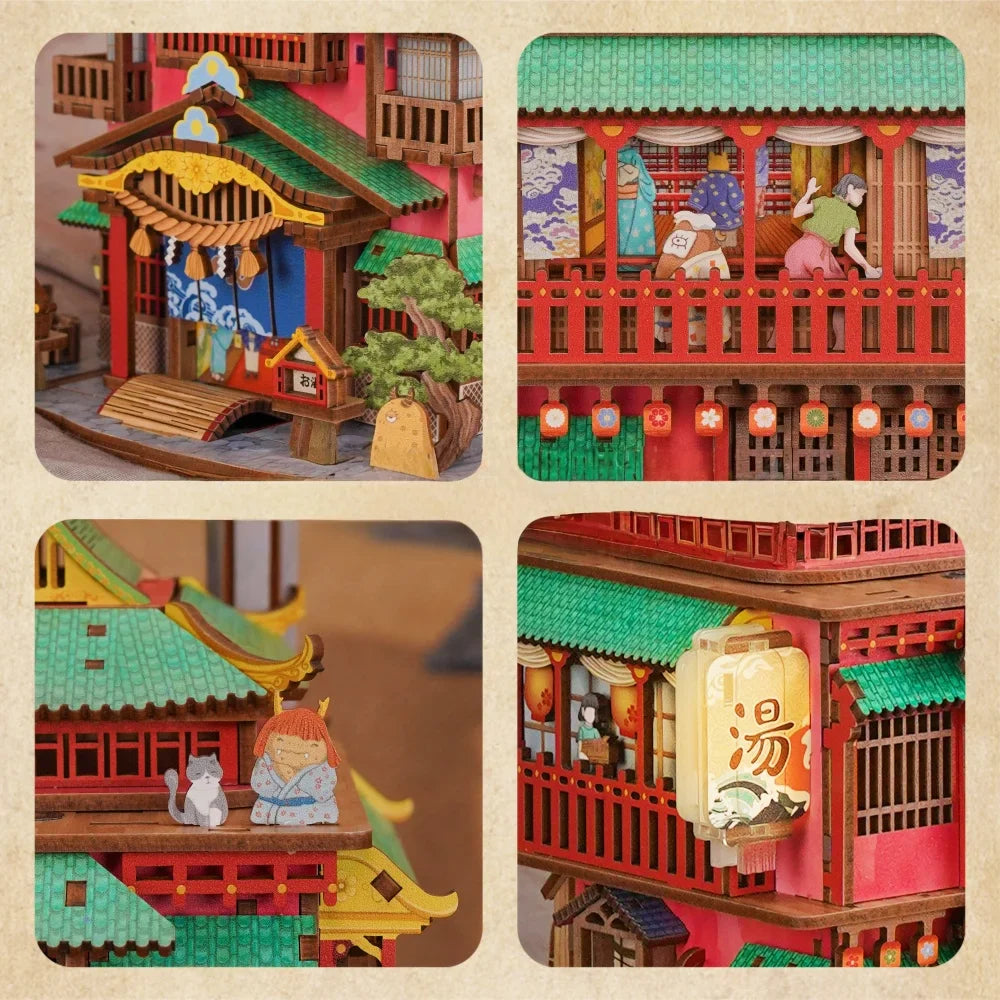 Kit Casa in Miniatura - Saga Onsen