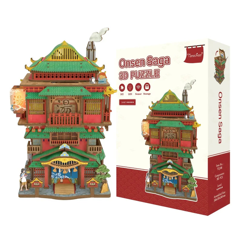 Kit Casa in Miniatura - Saga Onsen