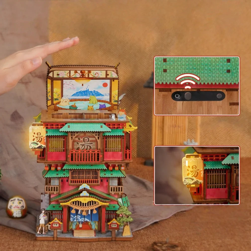 Kit Casa in Miniatura - Saga Onsen