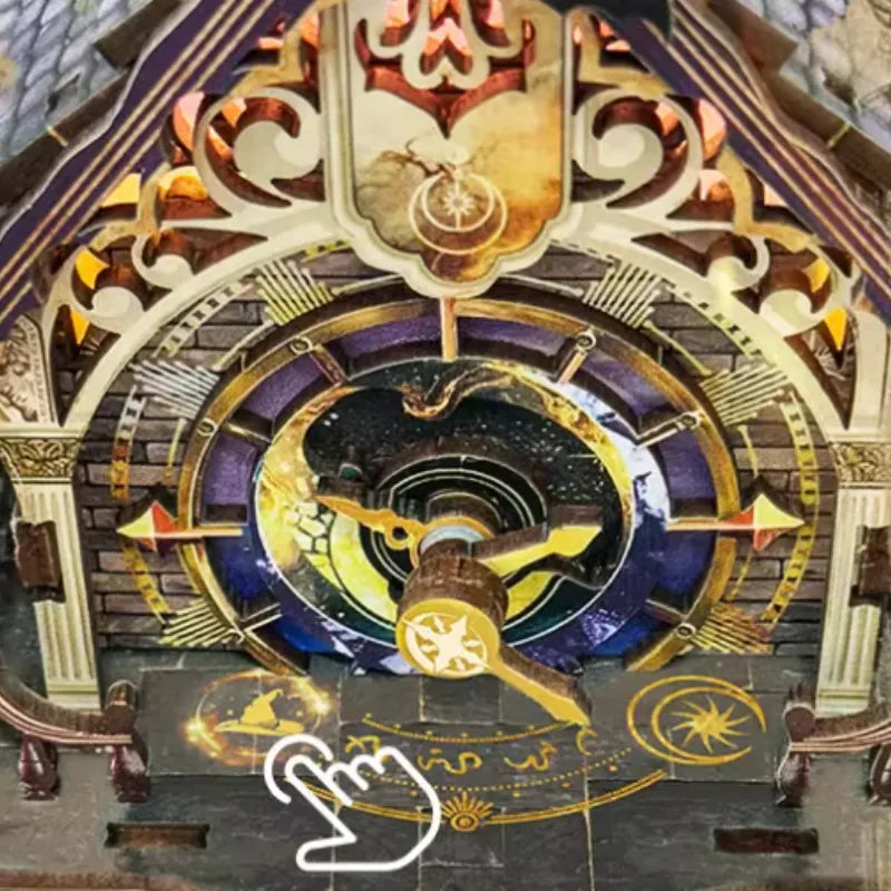 Kit Casa in Miniatura - Club della Magia del Tempo | Puzzle in Legno 3D